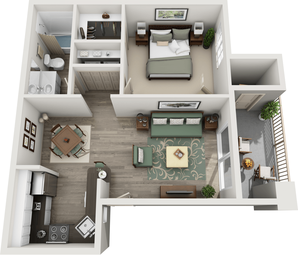 A1 floor plan
